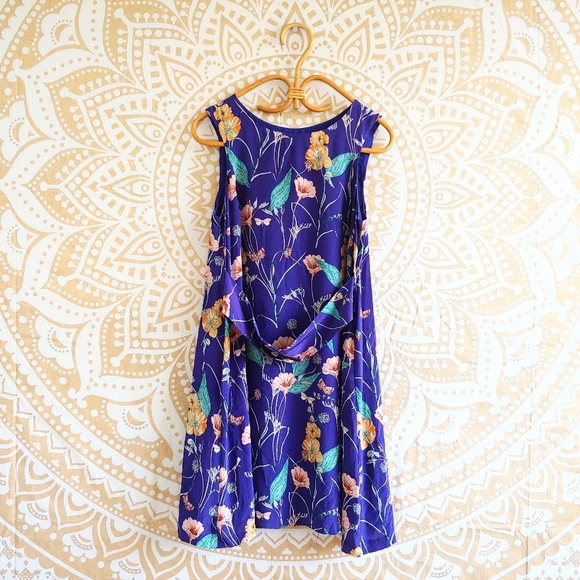 HD in Paris Dresses & Skirts - Silk A-line semi-formal royal blue dress